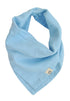 Kishu Baby Indi - Fairtrade Certified Organic Bandana Scarf Bib, Dual Layer, 4-Way Reversible Muslin Baby Bandana Bib for Boys...