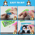 QEUOYSS Diamond Art Kit for Kids with Wooden Frame Art and Crafts for Kids Ages 6-8 -10-12 Easy to DIY Diamond Art for Kids and Adult Beginners Ho...