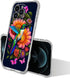Case for iPhone 12 Pro Max,Hummingbird Butterfly Flowers Drop Protection Shockproof Case TPU Full Body Protective Scratch-Resistant Cover for iPho...