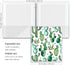 3 Ring Binder I Inch, Cute Round Three Ring Binder Organizer with 2 Storage Pockets for Women - Watercolor Cactus...