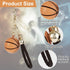 Basketball Gift Keychain, Novelty Sports Ball Key Chain for Boys Sports Fan Basketball Key Rings Inspirational Gift...