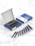 9 PCs Diamond Drill Bit Set for Porcelain, Ceramic, Glass & More - Versatile Tile Drill Bits for Efficient, Precise Drilling...