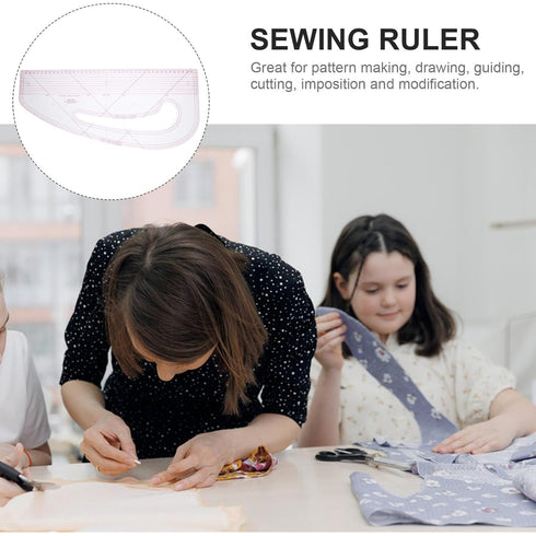 DOITOOL Sewing Pattern Maker Pattern Marking Ruler Fashion Design Ruler Garment Making Marking Curve Ruler for Pattern Making...
