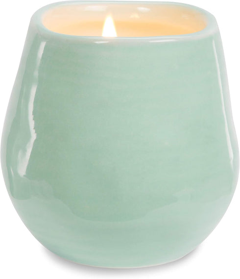 Pavilion Gift Company - Dandelion Wishes 77148 Ceramic Candles Nanas Make Wishes Come True Ceramic Soy Candle...