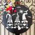 18 Pieces Halloween Stencils, Reusable Happy Halloween Ghost Bat Witch Pumpkin Stencils for Painting on Wood DIY Crafts Halloween Decorations (Sty...