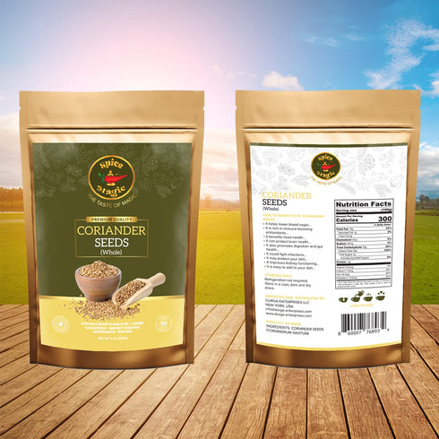 Spice Magic Whole Spices Collection, 100% Natural & Non-GMO (7 Oz (200 g), Coriander Seeds...