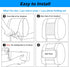 Car Headrest Phone Holder for Kids Back Seat - Compatible with iPhone, Samsung and other Cell Phones - Soft Adjustable Silicone Holding Net (for P...
