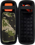 co2CREA Hard Travel Case Replacement for JBL Flip 6 FLIP 5 Waterproof Portable Bluetooth Speaker (Black Camo Case)...