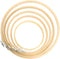 Similane 5 Pieces Embroidery Hoops Bamboo Circle Cross Stitch Hoop Ring 5 inch to 10 inch for Embroidery and Cross Stitch...