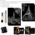 Scratch Painting Kits for Adults & teens, Craft Art Set, Rainbow Scratch Art Painting Paper, Sketch DIY Night View Scratchboard, 16'' x 11.2'' Cre...