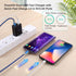 Dual USB Wall Charger, Costyle 3 Pack 30W 2 Ports Adaptive Fast Charging Block Quick Fast Charger 3.0 & 5V 2.4A Wall Plug Compatible iPhone 13 12 ...
