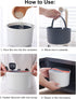 Microwave Rice Cooker,Microwave Rice and Pasta Cooker with Rice Spoon Easy Cooking or Reheating Set, Red...
