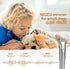 Dog Clippers Grooming Kit Hair Clippers with Nail Grinder Set 4 in 1, Cordless Electric Trimmer- Low Noise Paw Trimmer-USB Rechargeable Quiet Nail...