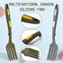 2pcs Silicone Flexible Forks, Large Silicone Cooking Fork Heat Resistant, Multifunctional Nonstick Blending Fork for Cooking Utensil for Kitchen S...