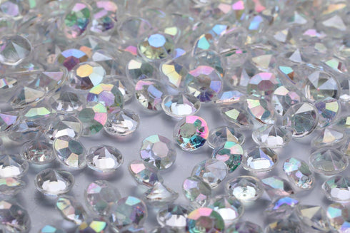 2000 pcs/Pack Wedding Table Scatter Confetti Crystals Acrylic Diamonds 8 mm Rhinestones for Wedding, Bridal Shower, Vase Beads Decorations (8mm, A...