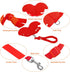 Duck Walking Harness and Leash Chicken Duck Outdoor Training Rope Adjustable Rope for Pet Poultry Hen Cock (XS, Red)...