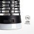 Bug Zapper Outdoor Bug Repellent Rechargeable Camping Lamp Waterproof Mosquito Killer Fly Trap Mosquito Repellent Portable Bug Zapper for Outdoor,...