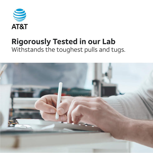 AT&T USB C to Lightning Fast Charging Cable for Apple iPhone, iPad, Samsung Galaxy, and Google Pixel (Black, 6 Ft)...