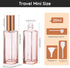 Segbeauty 5PCS Refillable Perfume Atomizer, 20ML Portable Travel Perfume Spray Bottle, Pocket Cologne Atomizer Cosmetic Fragrance Sample Container...