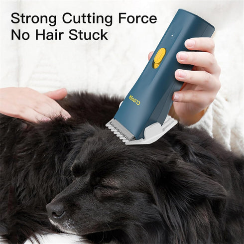 Prowerful Home Professional Dog Grooming Kit Clipper Low Noise USB Rechargeable Gifts for Dog Cat Green,TS006...