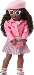 American Girl Truly Me 18-inch Doll Pink Chic Accessories with Purse, Beret, Sunglasses, and Heart Ring, for Ages 6+...