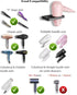Hair Dryer Holder Blow Dryer Holder Compatible with Flat Iron Holder Wall Mount for Hair Tool Storage Organizer Straightener Holder Rack Build in ...