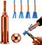 Universal Wire Twisting Tool Cable Wire Stripper and Twister Wire Stripping Tool for Electrician by Drill Driver or Manually (Brown)...
