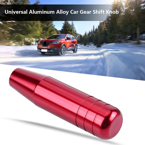 YOUTHINK g920 Shift knob 13cm, Universal Aluminum Alloy Car Manual Gear Shift Knob Handle Shifter Lever 13cm Black (Red)...