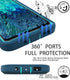 for Samsung Galaxy S20 Plus Case, Shockproof Dropproof Galaxy S20 Plus Case, Heavy Duty Protective for Samsung S20 Plus Case 6.7 Inch (Turquoise)...
