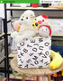 LANGYASHAN Square Storage Baskets Waterproof Canvas Children Laundry Nursery Hamper for Shelves Gift Baskets Toy Organizer Room Decor (Square alph...
