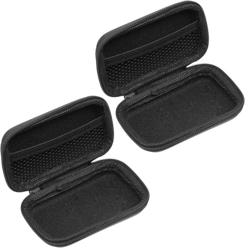 PATIKIL 4.72x3.15 Electronic Organizer Case, 2Pcs EVA Hard Waterproof Rectangle Travel Carrying Case with Zipper for Digital Multimeter, Camera, C...