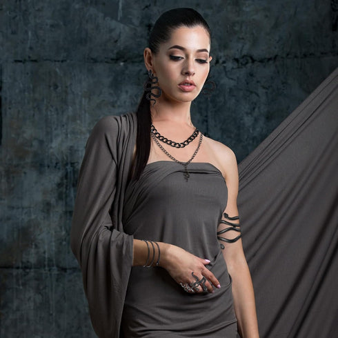 8 Pcs Snake Jewelry for Women, Egypt Style Snake Jewelry Snake Necklace Earrings Armband Bracelet Rings for Women...