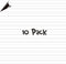 10 Pack Magnetic Sentence Strips, Dry Erase Writing Strip Erasable & Writable Lined Sentence Learning Strip for Classroom Learning Tool School, Of...