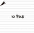 10 Pack Magnetic Sentence Strips, Dry Erase Writing Strip Erasable & Writable Lined Sentence Learning Strip for Classroom Learning Tool School, Of...