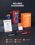 AstroAI Digital Multimeter Voltage Tester, TRMS 2000 Counts Volt Meter; Fast and Accurately Measures AC/DC Voltage & Current, Resistance, Diode, C...