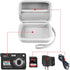 Carrying & Protective Case for Digital Camera, AbergBest 21 Mega Pixels 2.7" LCD Rechargeable HD/Kodak Pixpro/Canon PowerShot ELPH 180/190 / Sony ...