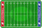 American Football Field Fun Indoor Door Mat Non-Slip Home Bath Room Decoration Mat Rug Housewarming Gift 23.6in*15.7in...