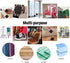 Heavy Duty Mounting Tape Double-Side Hook Loop Strips Tape with Adhesive Sticky Fastener Waterproof Indoor Outdoor Use for Holds Picture Frame and...