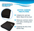 HQRP 2-Pack Carbon Filter Compatible with Honeywell HPA300, 50100, 50150, 50250-S, 17000-S, 50255, 50300, 51360, 51376, 51500, 51771 models...
