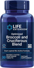 Life Extension Optimized Broccoli & Cruciferous Blend – Broccoli Seed, Rosemary, Cabbage Extract Green Vegetable Food Supplement - Gluten-Free, No...