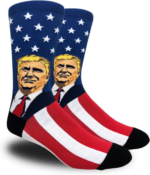 Men's President Donald Trump Trouser Dress Socks...
