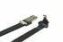 Black FFC USB FPV Flat Slim Thin Ribbon FPC Cable Micro USB 90 Degree Angle to Standard USB A for sync and Charging (50CM)...