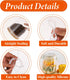 10Pcs Rubber Seals for Glass Jars, Replacement Silicone Jar Gaskets for Clip Top Storage Jars, Silicone Gasket Replacement for Mason Jars, Leak Pr...