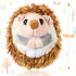 8 Pieces Mini Hedgehog Plush Toys Animal Stuffed DIY Keychain Accessories 4 Inch Hedgehog Plush Stuffed Toy Decorations for Baby Birthday Shower X...