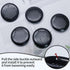 20Pcs Circular Air Vents Black Soffit Vent, Stainless Steel Round Vent Mesh Hole Louver for Kitchen Bathroom Cabinet Wardrobe, 2"(53mm) Mounting D...