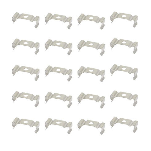 SinLoon T5 LED Light Bulbs 20 Clips Holder Bracketr for Lamp Socket Shop Light Fixture, Led Ceiling Lamp(Small 20pcs)...