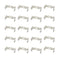 SinLoon T5 LED Light Bulbs 20 Clips Holder Bracketr for Lamp Socket Shop Light Fixture, Led Ceiling Lamp(Small 20pcs)...