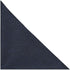 King & Priory Midnight Blue & Black Herringbone Pocket Square, Handkerchief...