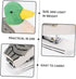 MAGICLULU Mini Desktop Stapler Funny Stationery Carved Wooden Stapler Paper Fasteners Stapler Paper Stapling Tool Ducks Animal Stapler Decorative ...
