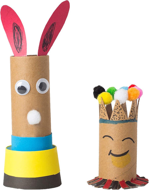 30 Pack Craft Rolls - Thick Cardboard Tubes for Crafts - Round Cardboard Tubes - Cardboard Tubes For Crafts - Craft Tubes - Craft Round Tubes - Pa...